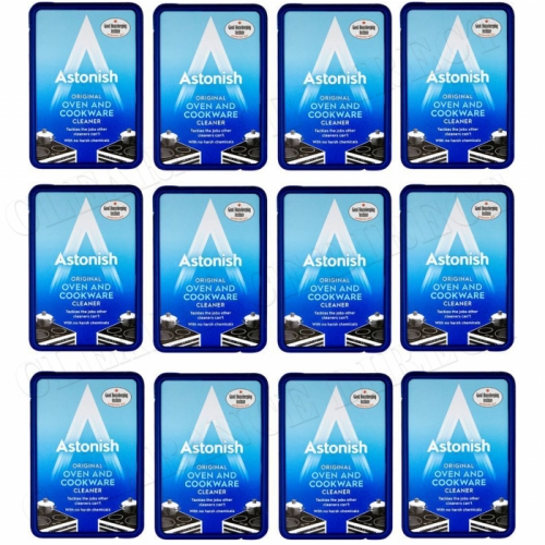 12 x Astonish Oven & Cookware Cleaner Cleaning Paste 150g No Harsh Chemicals