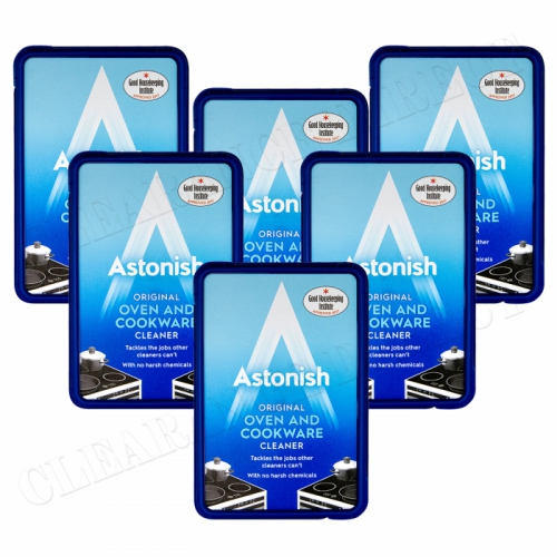 6 x Astonish Oven & Cookware Cleaner Cleaning Paste 150g No Harsh Chemicals